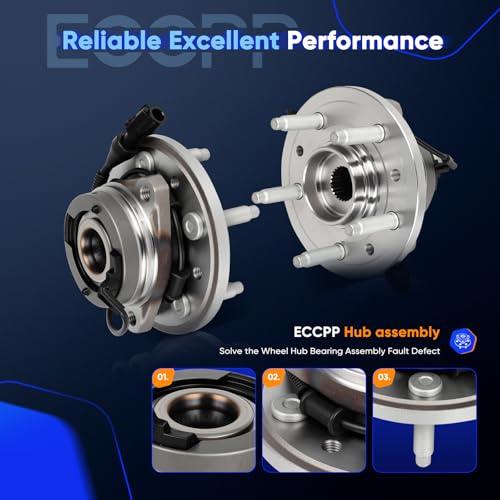 Image of ECCPP 513232 Wheel Bearing Hub Assembly for Mercury Monterey 2004-2007