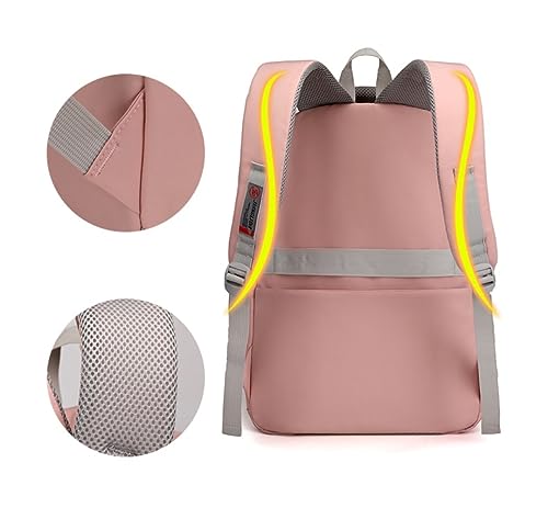 Nylon Backpack for Women Classic Causal Designer Backpack Multifunctional Pockets Large Capacity Bag for Men (Blue)3