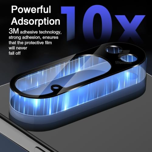 Image of WonRia 1+1 Pack - Tempered Glass Compatible with Google Pixel 10 Pro XL 5G with 3D Camera Lens Protector Guard 9H Hardness Screen Guard Protector - (Pack of 2)