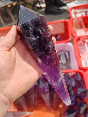 Améthyste cluster cristal de quartz naturel géode de décoration maison - 4
