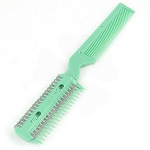 Plastic Double End Hair Salon Comb Trimmer Hairstyles