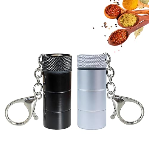 Materiali premium: Realizzata in robusto alluminio, questa tabacchiera è molto più resistente di altre marche, rendendola una scelta affidabile per l'inalazione di energia o altri usi simili, design leggero che riduce al minimo gli sprechi e garantisce un facile utilizzo, sia che tu stia conservando spezie, campeggiando o portandolo fuori, manterrà i tuoi oggetti al sicuro e protetti