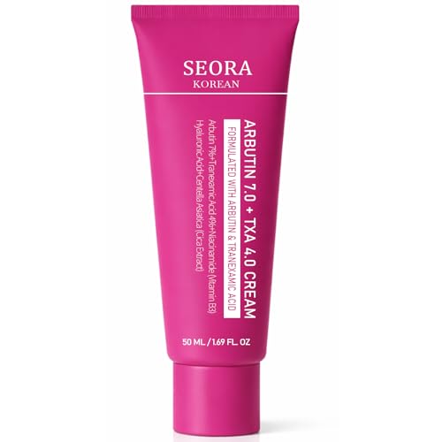 Seora Korean Brightening Cream, Arbutin And Tranexamic Acid Facial Cream For Uneven Skin Tone And...
