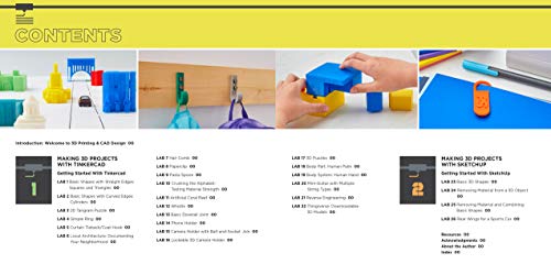 Quarry Books Sequeira, Eldrid 3D Printing And Maker Lab For Kids: Create Amazing Projects With Cad Design And Steam Ideas (Volume 22) (Lab For Kids thumb #1