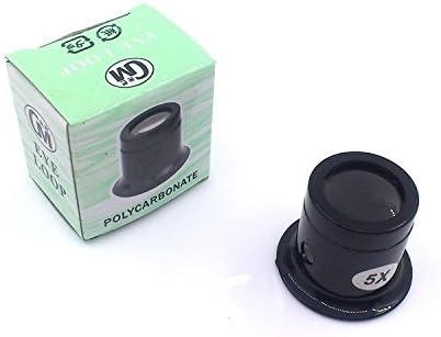 Mexi Jeweler Optical Glass Magnifier Magnifying Lens Watch Repair Tool (5X)
