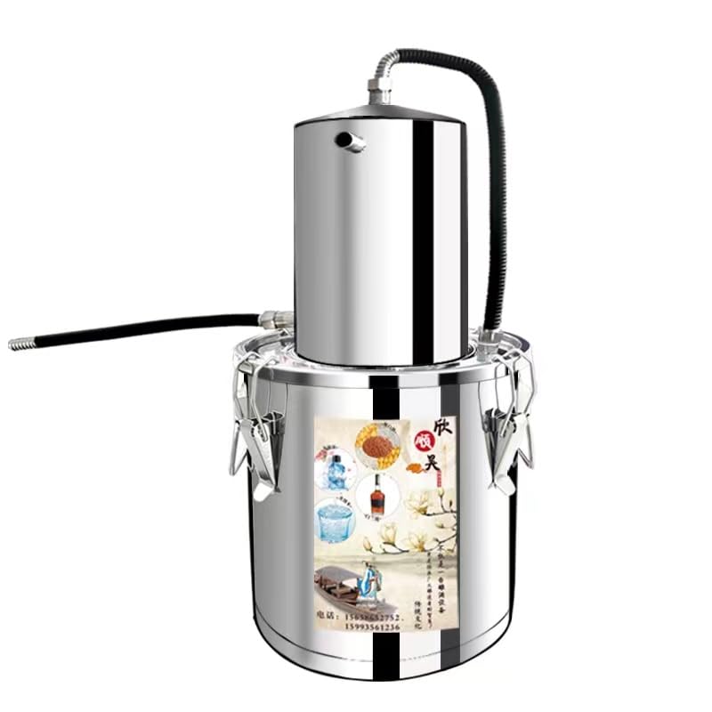 Amrioty 蒸留器 精油 ハーブ 家庭用 浄水ポット 蒸留水 ヒバ 純露 蒸留