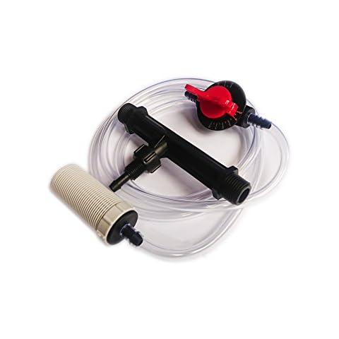 Actopus 1/2 Inch Irrigation Venturi Fertilizer Kit Mixer Injectors Tube Switch Filter Cover