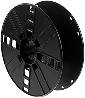 LIOOBO Plastic Cord Cable Storage Reel Cord Organizer Cable Tidy Reel For Camping Caravan Or Motorhome Black