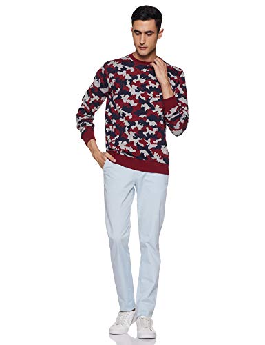 Image of Amazon Brand - Symbol Cotton Men Crew Neck Sweatshirt