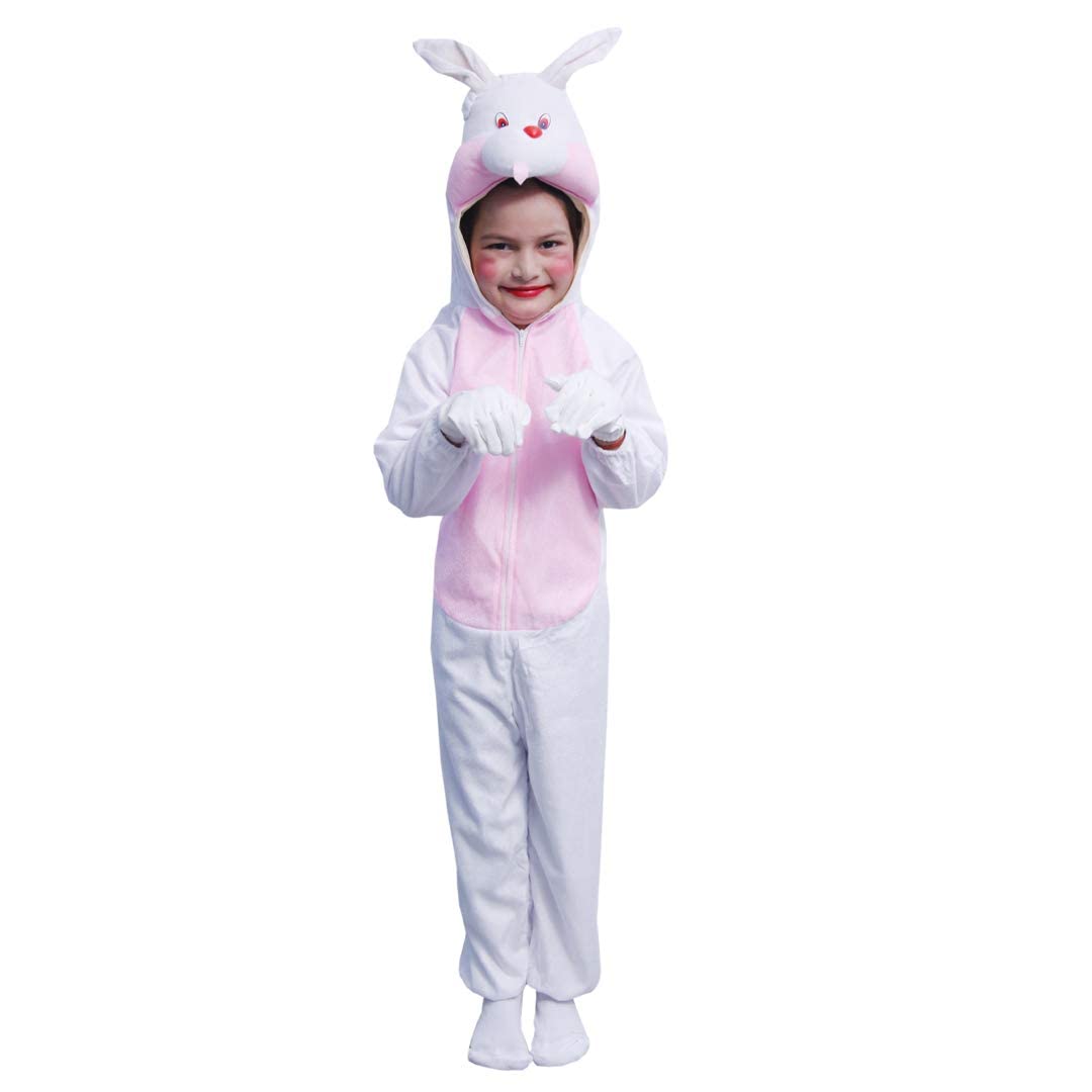 Bharatanatyam Rabbit Costume Dress Animal Kids Fancy-White, Synthetic (B09XJBCPZP) Amazon Price History, Amazon Price Tracker
