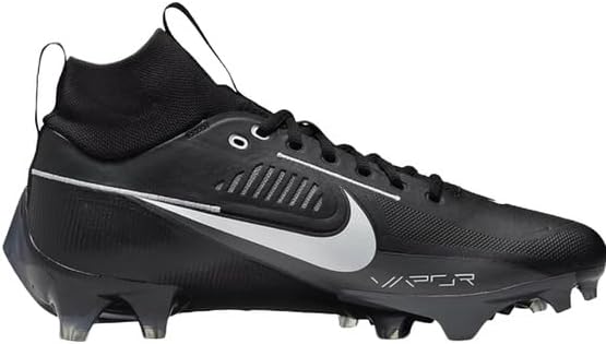 Nike Vapor Edge Pro 360 2 Men's Football Cleats Black/White-Iron Grey DA5456-010 (us_Footwear_Size_System, Adult, Men, Numeric, Medium, Numeric_16)