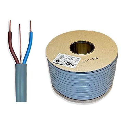 50m 2.5mm Electrical Cable Twin and Earth for Sockets Cover