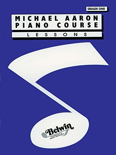 Michael Aaron Piano Course: Lessons - Grade 1 (One). Tutor Book for Beginners. Alfred 11001A