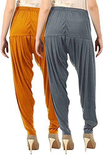 Image of Buy That Trendz Patiala Salwar for Women Relaxed Fit Viscose Patiyala Salwar Harem Bottom Pants