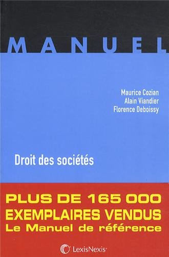 Télécharger Droit des sociétés livre En ligne