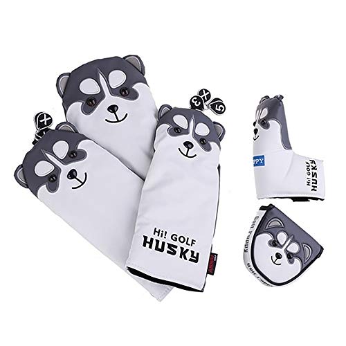 Capuchon de golf durable en cuir PU pour éviter les rayures sur vos clubs de golf