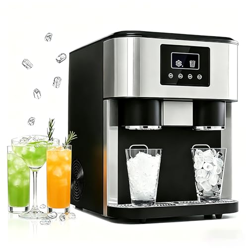 Máquina de hielo 3 en 1 con dispensador de agua 1.8L miniatura 1