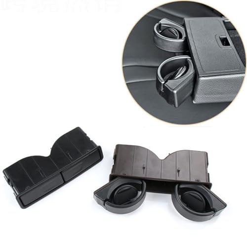 Portavasos para asiento trasero de carro negro miniatura 4
