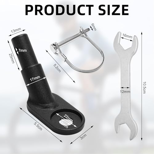 Samamoca 2 Fahrradanhänger Kupplung Anhängerkupplung,Fahrrad Anhängerkupplung Mit Sicherungsstift,Fahrradanhänger Anschluss,Fahrradanhänger Kupplung Für Hundeanhänger Anhänger Kinderanhänger