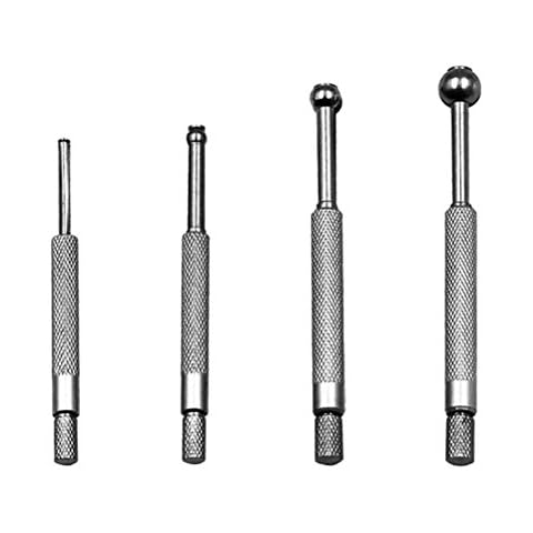 UKCOCO 4pcs kleines Loch Messgeräte Präzision Gage Gauge Set teleskopisches volles rundes kugelförmiges Bohrungs-Messgerät Cover