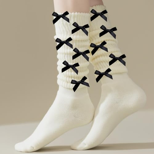 Image of 30pcs Bow Charms for Socks Mini Ribbon Bow Junk Socks Charms Brooch Pins Girly Y2K Decorative Pins for Shoes Shirts Hats Socks Gloves Crafts Coquette Safety Pins Accessories Bulk (Black)