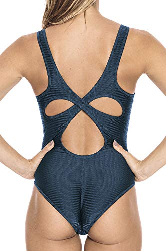 Speedo Maillot Beverly, G, Azul