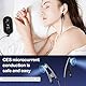 Fortschrittliches Schlafhilfegerät, Einschlafhilfegerät Einschlafhilfe Insomnie Therapiegerät CES Reduziert Angstzustände Gerät zur Vagusnervstimulation mit Ohrclips Schnellen und Tiefen Schlaf