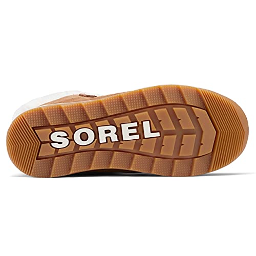 Sorel Youth Whitney Ii Joan Lace Boot — Velvet Tan, Chalk — Waterproof Winter Boots — Size 2 #TOP5