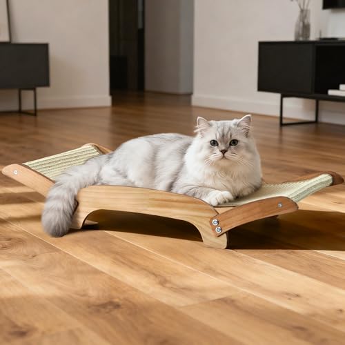 Giunn Extra-Larger 3-in-1 Sisal Cat Scratcher Bed