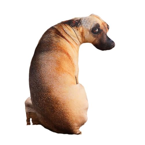 Shnmersy 犬 抱き枕 ぬいぐるみ シャーペイ 猟犬 本物そっくり いぬ もちもち かわいい 超リアル 3D 抱き枕 可愛い 女性 クッション 萌え 柔らかい 部屋 添い寝枕 癒し系 キッズ 贈り物 背当て 部屋飾り プレゼント