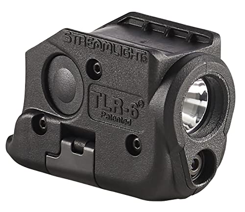 Image of Streamlight 69288 TLR-6 Tactical Gun Light | Fits Taurus GX4, Red Laser, Black