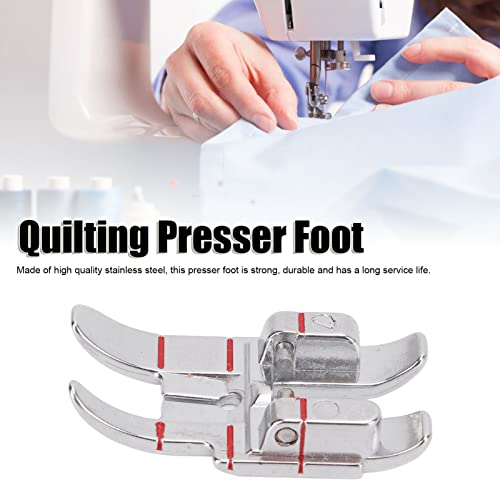 Pie prensatelas para quilting de acero inoxidable 1/4 pulg miniatura 2