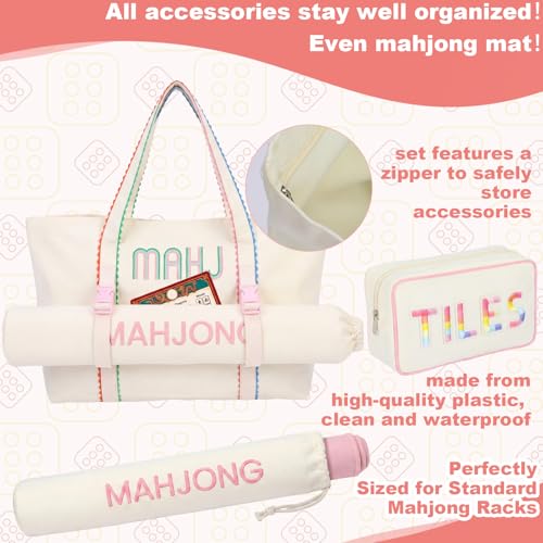Set de 3 Bolsas para Mahjong Americano miniatura 2