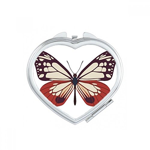 Miroir de poche papillon : accessoire maquillage portable et mignon - 2