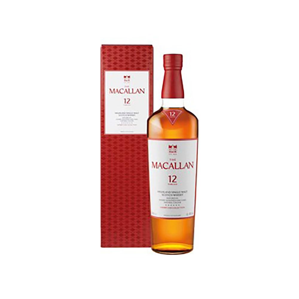 Amazon.co.jp: マッカラン 12年 シェリーオーク 40度 700ml [正規品]に