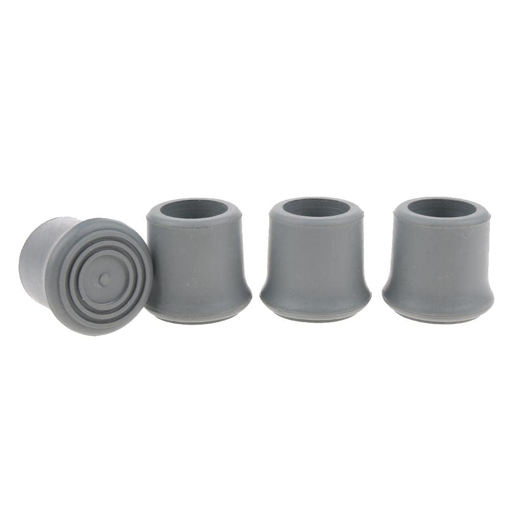 Oshhni Cubiertas Antideslizantes para Bastones de Trekking 4 Unidades