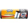 Swirl Vuilniszakken met bevestigingsband, 1 rol, 10 zakken, zwart, 60 liter (68 x 73 cm)