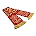 Liverpool Gold Standard Gold Print Jacquard Knit Scarf