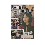 RedMush Poster de l'actrice Jenna Ortega (13) sur toile - D�coration murale pour salon, chambre � coucher - Style sans cadre - 30 x 45 cm