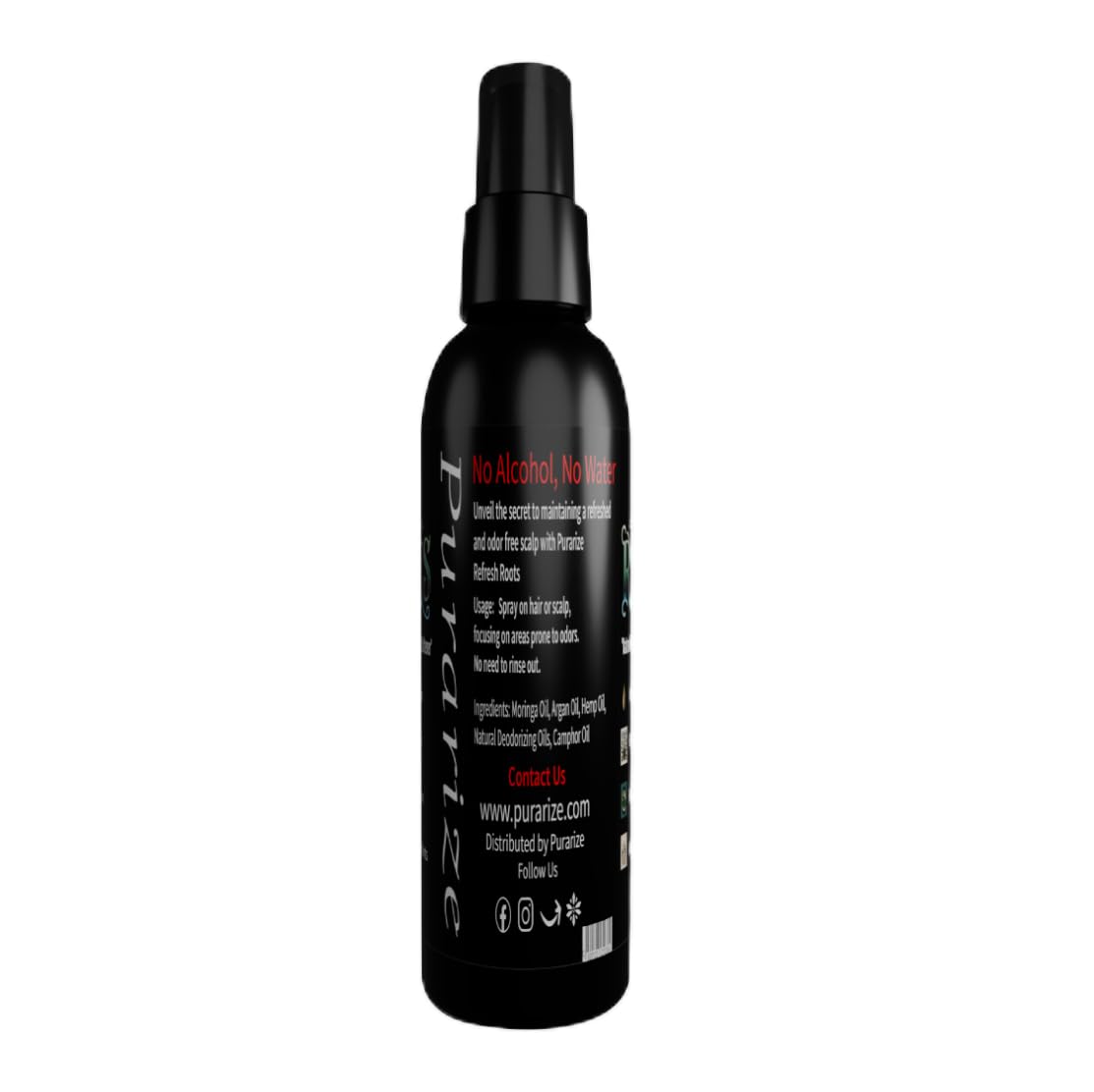 Purarize Refresh Roots: Unleash the Power of Nature on Your Hair (Unisex) Revitalize Your Roots, Refresh Your Essence.