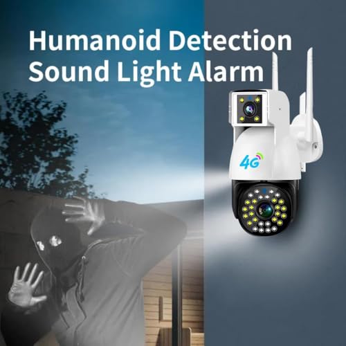 Image of securinnov Dome Camera (4G Dual Lens PTZ)