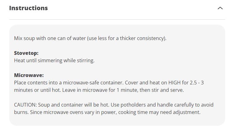 Miniatura 4 de HEB Sopa condensada de chorizo picante y frijoles negros inspirada en Texas 10.5 oz (298g) Paquete de 4
