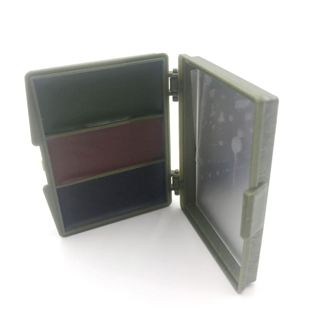 10er-Set Camouflage-Gesichtsfarbe mit Spiegel für Make-up, Jagd, Kunstaktivitäten, quadratische Box