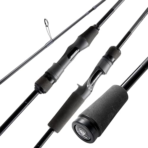 Soloking Tusking Air Ultra-Light BFS Stream Fishing Rod Spinning&Casting Spiral Cross Carbon Technology, High Sensitivity, Ergonomic Reel Seat Design for Stream/Trout/Bass Fishing : Sports & Outdoors