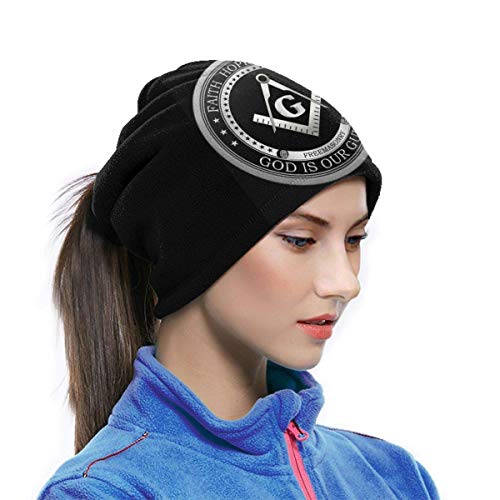 Preisvergleich Produktbild Halstuch, winddicht, Staubschutz, inkl. UV-Gesichtsmaske, Freimaurer-Logo