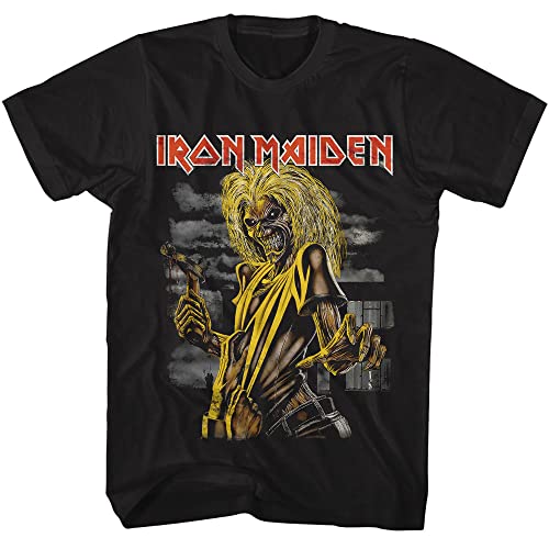 Amazon.com: Iron Maiden T Shirt Killers Album Cover Mens Short