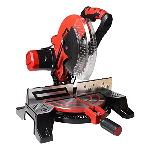 Máquina de sierra eléctrica aluminio 10 pulgadas, Circular multifuncional 1800 W, máquina corte inglete 45 grados para trabajar la madera(Aluminum saw blade)