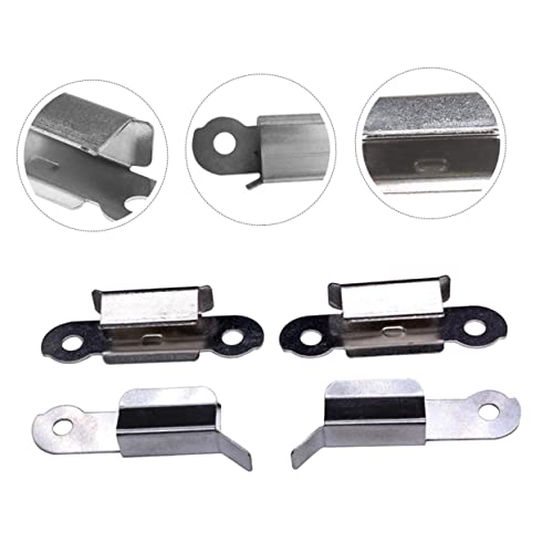 CLISPEED 4 Pcs Clipe De Vidro Impressoras 3d Clipes De Retenção De Vidro Óculos Braçadeira De Viveir