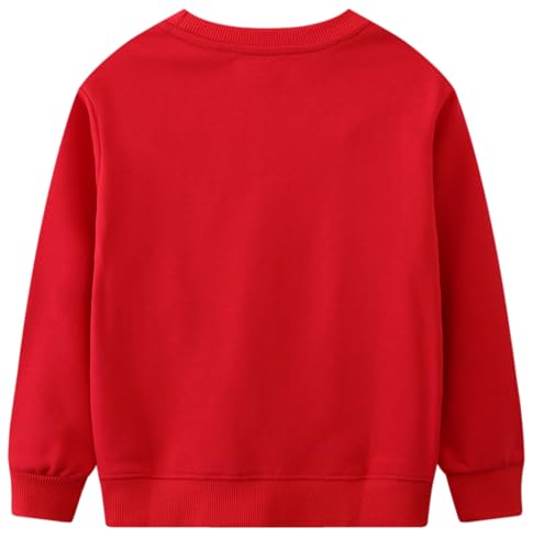 Image of Hongshilian Unisex Kids Cute Cartoon Cotton Sweater Shirt