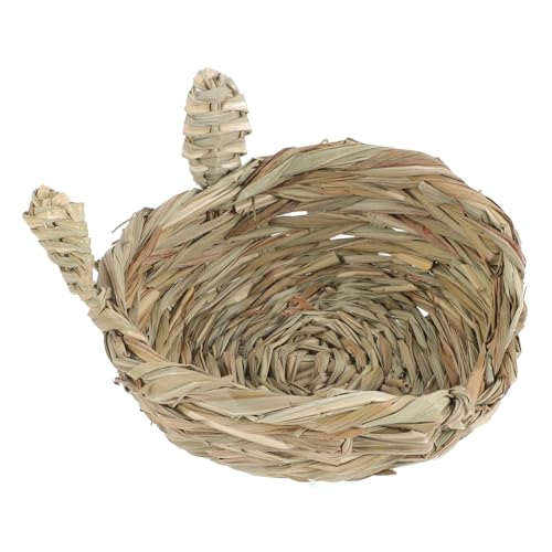 FONDOTIN わらうさぎ小屋 ハムスターの御treat走 モルモット冷却パッド モルモットの皮 ぬいぐるみ フィーダ 干し草 hamster toys フェレットの巣 ペット休憩用品 ストロー